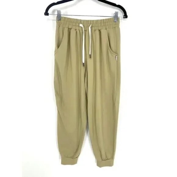 Feat Roam Joggers XS Women's  Tan Casual Pants $88 - Picture 1 of 7